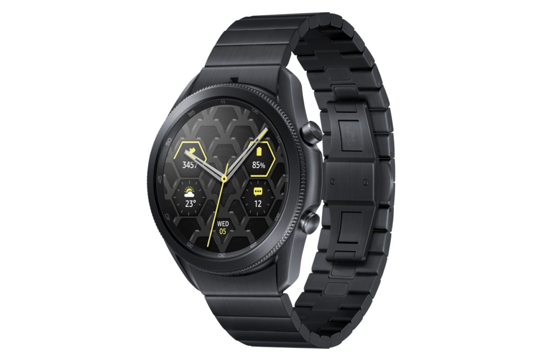 galaxy watch 3 titanium band