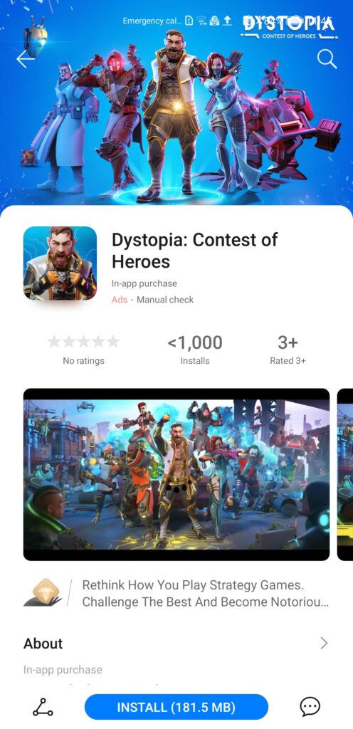 Dystopia: Contest of Heroes