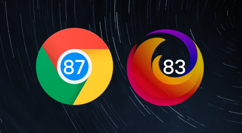 Chrome a Firefox