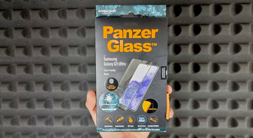 PanzerGlass pro Galaxy S21 Ultra
