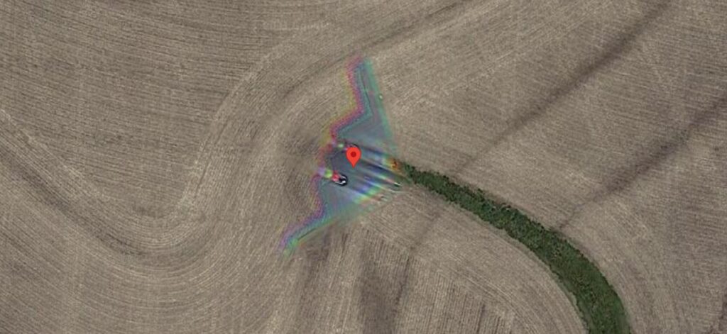 V aplikaci Mapy Google se objevil letoun B-2 Spirit