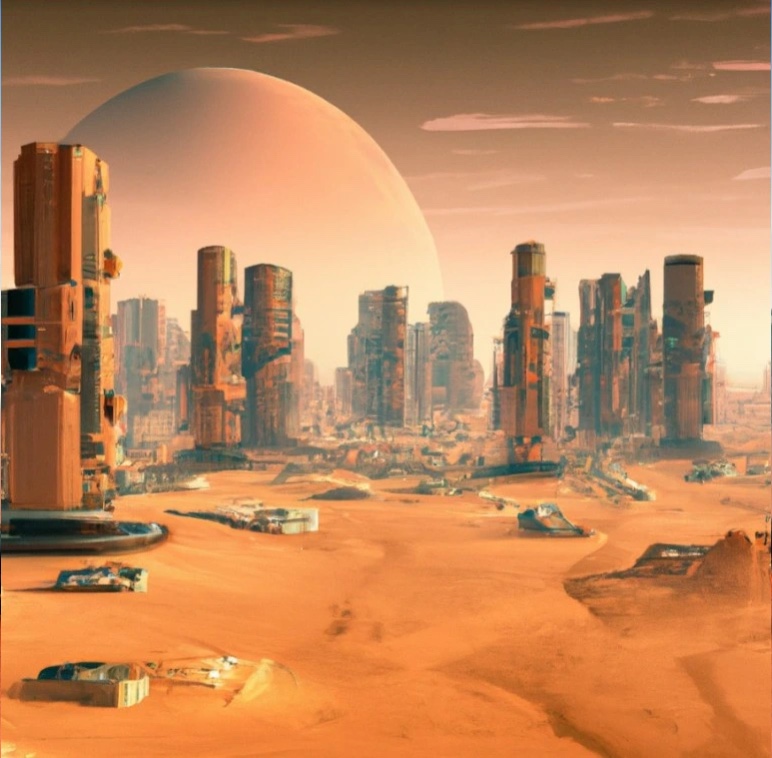 Lidská kolonie na Marsu