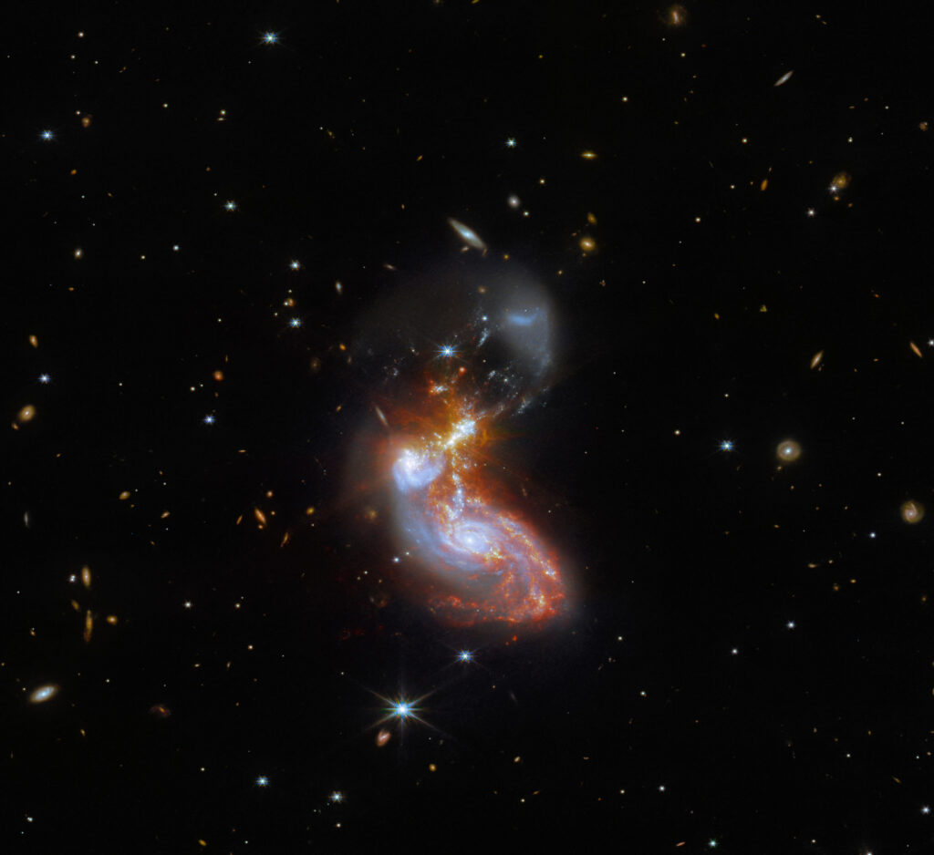Webb, galaxie, ZW II 96