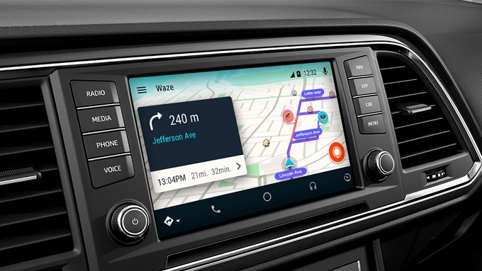Waze, Android Auto