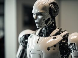 AI, umělá inteligence, robot
