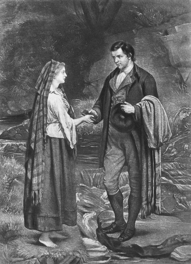 Betrothal of Burns and Highland Mary