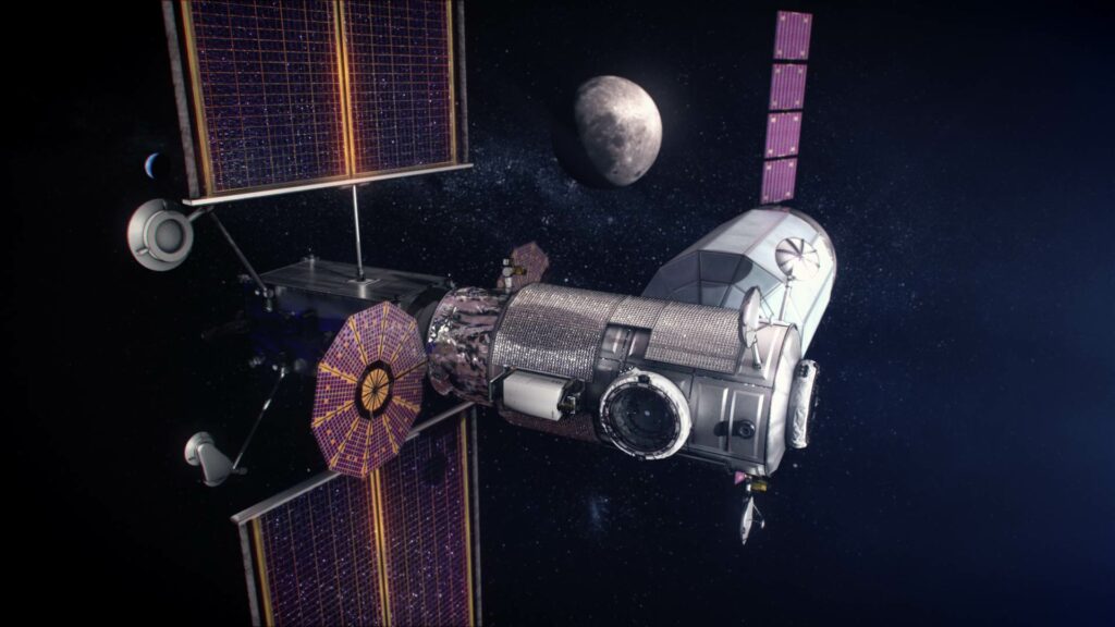 Gateway NASA, Artemis, Měsíc
