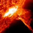 Erupce, Slunce