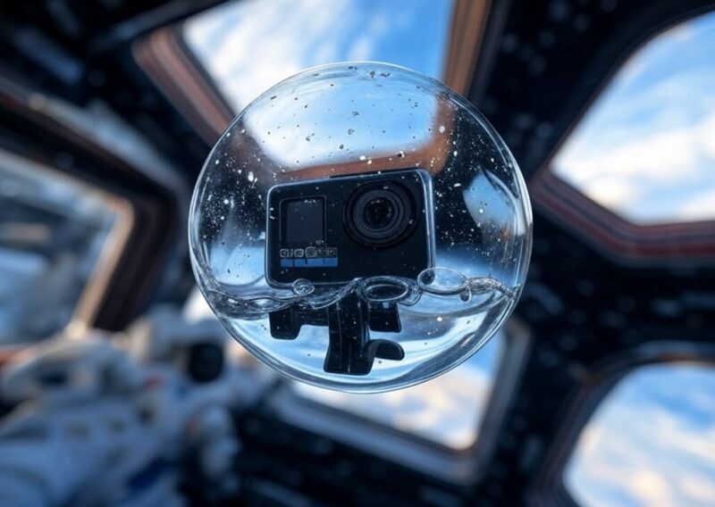 GoPro kamera na ISS