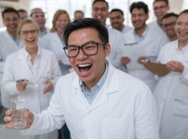 Vědci v laboratoři