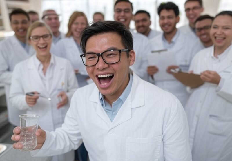 Vědci v laboratoři