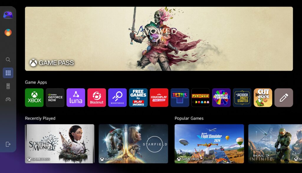Xbox Cloud Gaming míří na LG televize