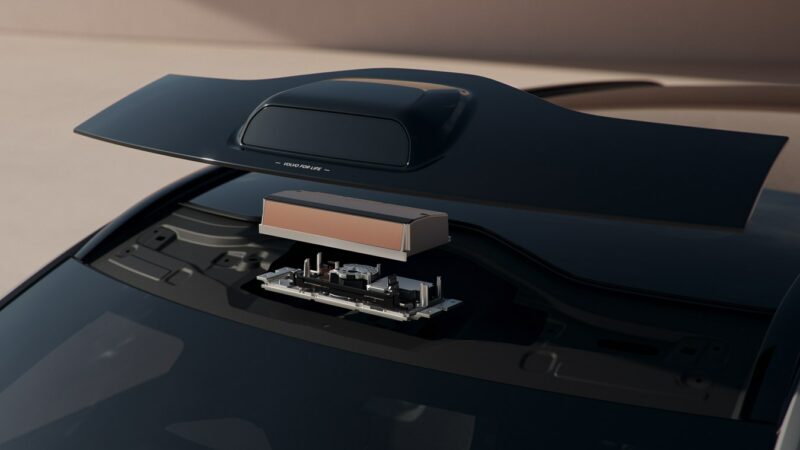 LIDAR v elektromobilu SUV Volvo EX90