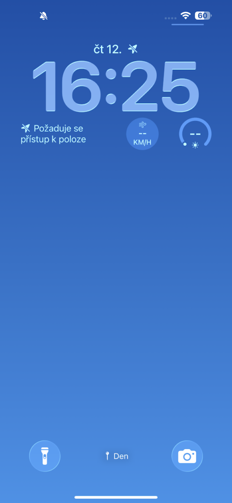 Zamykací obrazovka v iOS 26