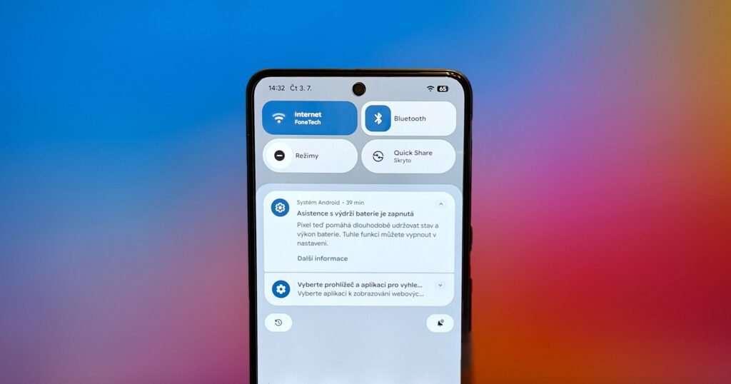 Omezení nabíjení telefonů Google Pixel